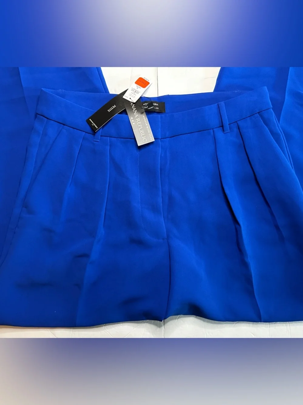 NWT Banana Republic Royal Blue Dress Pants Size 12 - Picture 4 of 13